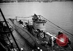 Image of captured U boat Atlantic Ocean, 1918, second 28 stock footage video 65675042419