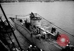 Image of captured U boat Atlantic Ocean, 1918, second 34 stock footage video 65675042419