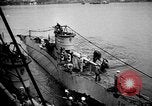 Image of captured U boat Atlantic Ocean, 1918, second 38 stock footage video 65675042419