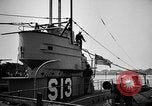 Image of captured U boat Atlantic Ocean, 1918, second 51 stock footage video 65675042419
