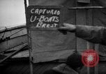 Image of captured U boat Atlantic Ocean, 1918, second 54 stock footage video 65675042419
