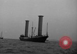 Image of Rotor Ship  Buckau Kiel Germany, 1925, second 11 stock footage video 65675042440