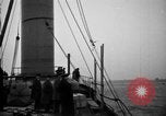 Image of Rotor Ship  Buckau Kiel Germany, 1925, second 54 stock footage video 65675042440