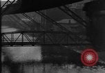 Image of Schwebebahn suspended railway Barmen-Elberfeld Germany, 1918, second 39 stock footage video 65675042448
