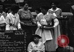 Image of British women run a food kitchen in World War I United States USA, 1918, second 1 stock footage video 65675042450