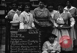 Image of British women run a food kitchen in World War I United States USA, 1918, second 7 stock footage video 65675042450