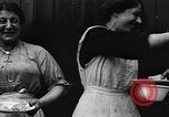Image of British women run a food kitchen in World War I United States USA, 1918, second 27 stock footage video 65675042450