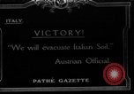 Image of Italian soldiers in World War I Italy, 1918, second 1 stock footage video 65675042452