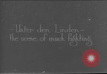 Image of German citlzens gathering on Unter den Linden Berlin Germany, 1920, second 1 stock footage video 65675042454