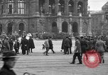 Image of German citlzens gathering on Unter den Linden Berlin Germany, 1920, second 29 stock footage video 65675042454