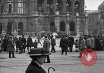Image of German citlzens gathering on Unter den Linden Berlin Germany, 1920, second 31 stock footage video 65675042454