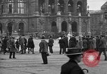 Image of German citlzens gathering on Unter den Linden Berlin Germany, 1920, second 32 stock footage video 65675042454