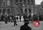 Image of German citlzens gathering on Unter den Linden Berlin Germany, 1920, second 33 stock footage video 65675042454