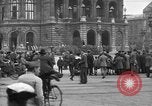 Image of German citlzens gathering on Unter den Linden Berlin Germany, 1920, second 37 stock footage video 65675042454