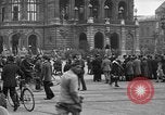 Image of German citlzens gathering on Unter den Linden Berlin Germany, 1920, second 38 stock footage video 65675042454