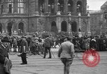 Image of German citlzens gathering on Unter den Linden Berlin Germany, 1920, second 39 stock footage video 65675042454