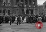 Image of German citlzens gathering on Unter den Linden Berlin Germany, 1920, second 41 stock footage video 65675042454