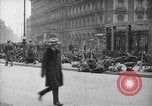 Image of German troops on city sidewalks European Theater, 1918, second 10 stock footage video 65675042458
