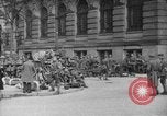 Image of German troops on city sidewalks European Theater, 1918, second 19 stock footage video 65675042458