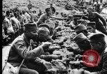 Image of German troops on city sidewalks European Theater, 1918, second 34 stock footage video 65675042458