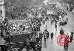 Image of Trade unionists protest high food prices during World War I London England United Kingdom, 1916, second 5 stock footage video 65675042461