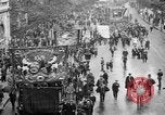 Image of Trade unionists protest high food prices during World War I London England United Kingdom, 1916, second 7 stock footage video 65675042461