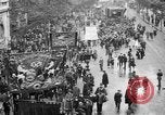 Image of Trade unionists protest high food prices during World War I London England United Kingdom, 1916, second 9 stock footage video 65675042461