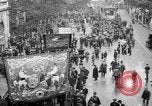 Image of Trade unionists protest high food prices during World War I London England United Kingdom, 1916, second 12 stock footage video 65675042461