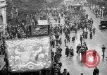 Image of Trade unionists protest high food prices during World War I London England United Kingdom, 1916, second 13 stock footage video 65675042461
