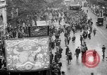 Image of Trade unionists protest high food prices during World War I London England United Kingdom, 1916, second 14 stock footage video 65675042461