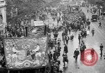 Image of Trade unionists protest high food prices during World War I London England United Kingdom, 1916, second 15 stock footage video 65675042461