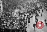 Image of Trade unionists protest high food prices during World War I London England United Kingdom, 1916, second 16 stock footage video 65675042461