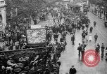 Image of Trade unionists protest high food prices during World War I London England United Kingdom, 1916, second 19 stock footage video 65675042461
