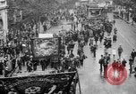 Image of Trade unionists protest high food prices during World War I London England United Kingdom, 1916, second 21 stock footage video 65675042461