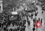 Image of Trade unionists protest high food prices during World War I London England United Kingdom, 1916, second 25 stock footage video 65675042461