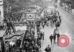 Image of Trade unionists protest high food prices during World War I London England United Kingdom, 1916, second 32 stock footage video 65675042461