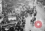 Image of Trade unionists protest high food prices during World War I London England United Kingdom, 1916, second 34 stock footage video 65675042461