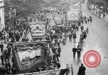 Image of Trade unionists protest high food prices during World War I London England United Kingdom, 1916, second 37 stock footage video 65675042461