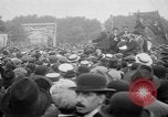 Image of Trade unionists protest high food prices during World War I London England United Kingdom, 1916, second 40 stock footage video 65675042461
