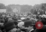Image of Trade unionists protest high food prices during World War I London England United Kingdom, 1916, second 42 stock footage video 65675042461