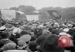 Image of Trade unionists protest high food prices during World War I London England United Kingdom, 1916, second 49 stock footage video 65675042461