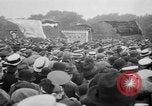 Image of Trade unionists protest high food prices during World War I London England United Kingdom, 1916, second 50 stock footage video 65675042461