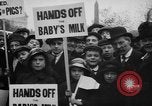 Image of Londoners protesting high food prices and milk shortage London England United Kingdom, 1916, second 5 stock footage video 65675042462