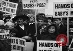 Image of Londoners protesting high food prices and milk shortage London England United Kingdom, 1916, second 11 stock footage video 65675042462