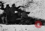 Image of British soldiers sharing Christmas pudding in trenches France, 1916, second 18 stock footage video 65675042463