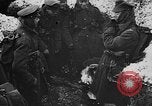 Image of British soldiers sharing Christmas pudding in trenches France, 1916, second 26 stock footage video 65675042463