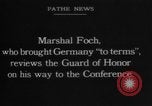 Standbild Vertrag von Versailles Paris Frankreich, 1919, aus Sekunde 62 historischem Filmmaterial Videoclip 65675042470