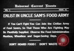 Image of save food campaign United States USA, 1918, second 9 stock footage video 65675042474