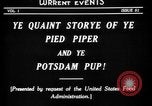 Image of Animated Uncle Sam as Pied Piper United States USA, 1918, second 6 stock footage video 65675042476