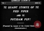 Image of Animated Uncle Sam as Pied Piper United States USA, 1918, second 7 stock footage video 65675042476